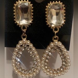 Rhinestones Dazzling Earrings